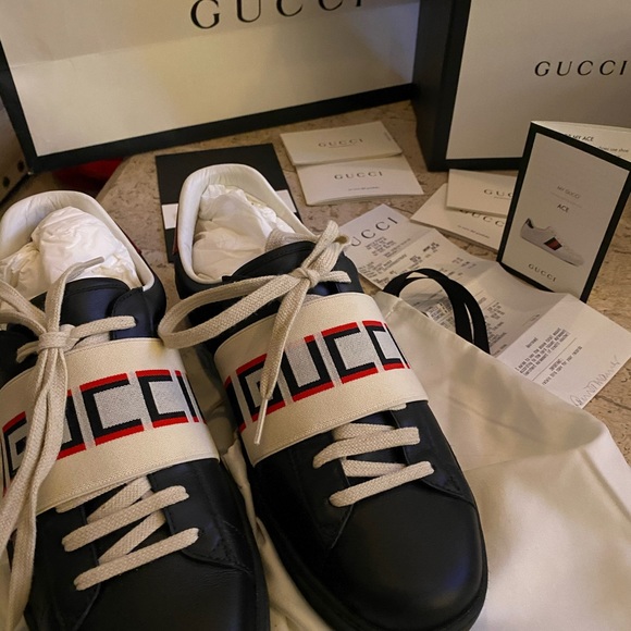 Gucci Men’s Ace Stripe Size 7 (US) - Picture 5 of 7